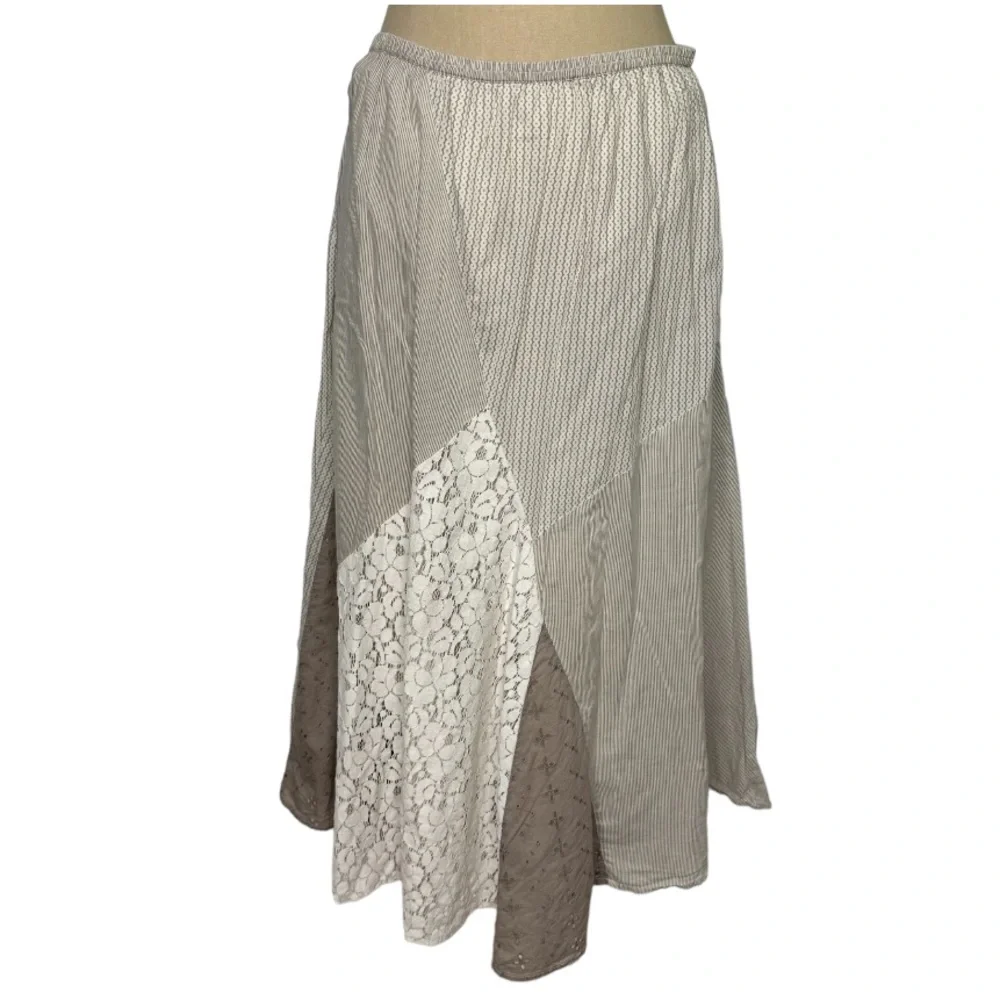 Patchwork midi skirt Medium - Picture 1 of 16